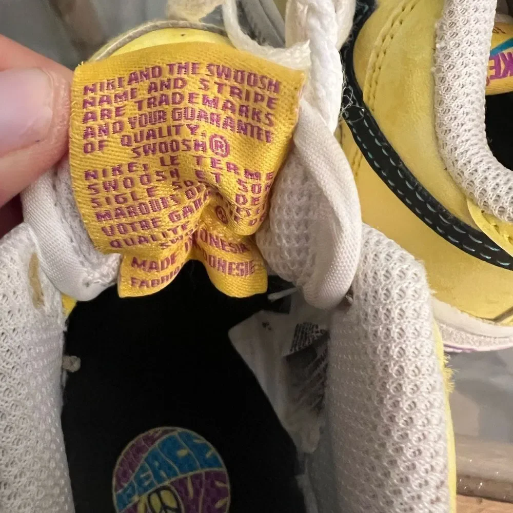 Nike vibrant yellow