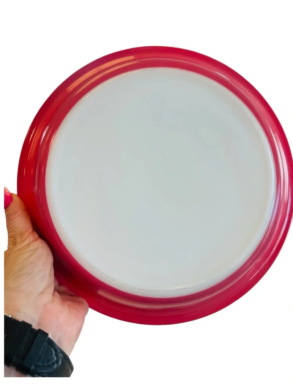 Pyrex flamingo pink