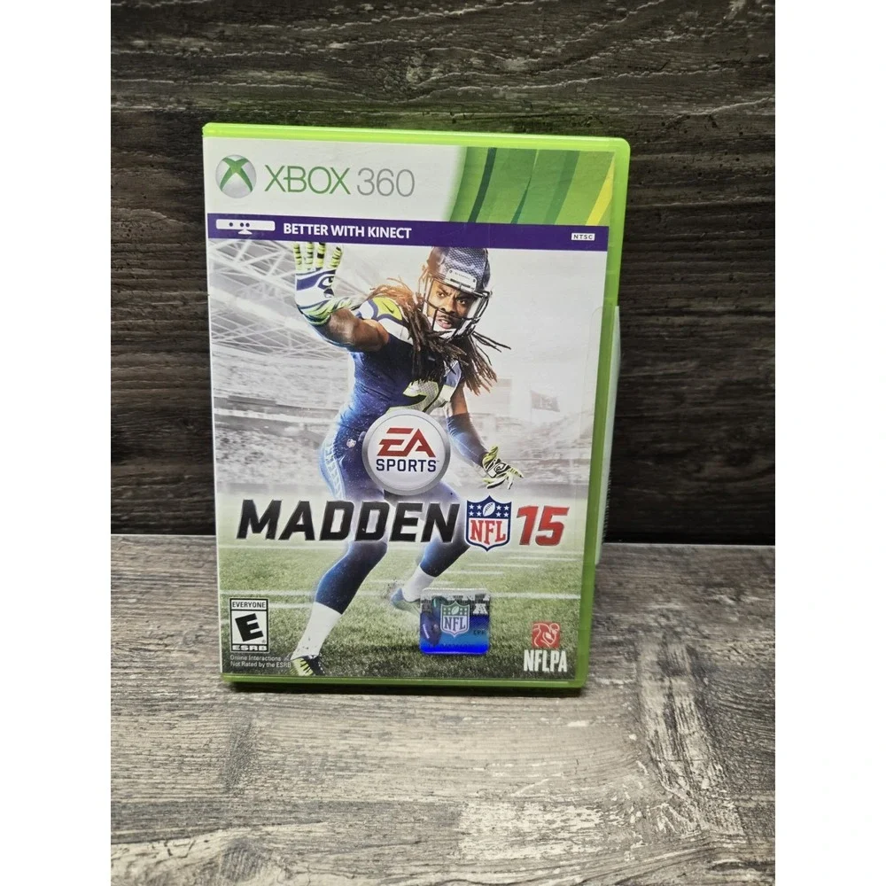 Madden NFL 15 (Microsoft‎ Xbox 360, 2014) GAME DISC AND CASE FAST SHIPPING