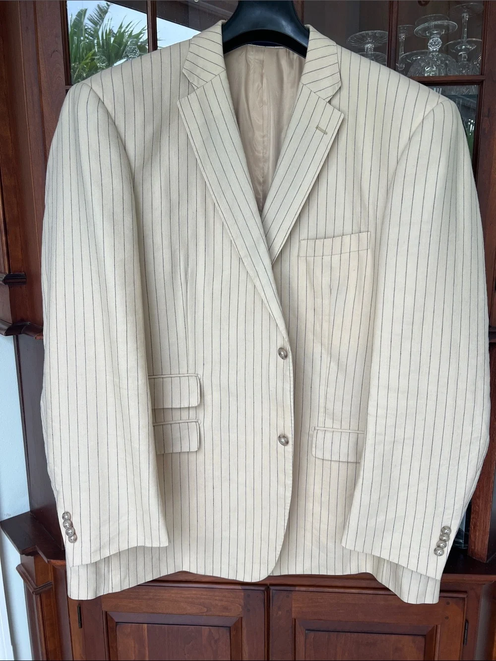 Paul Fredrick creamy beige