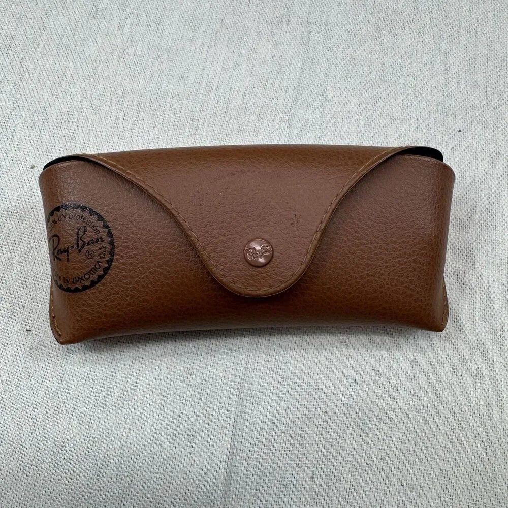 Ray Ban Glasses Sunglasses Brown Cover Case Pouch - Aviator Clubmaster Wayfarer