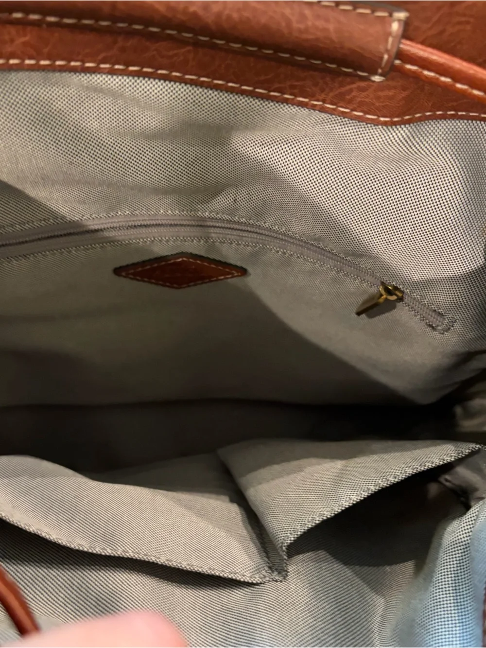 Fossil luna leather