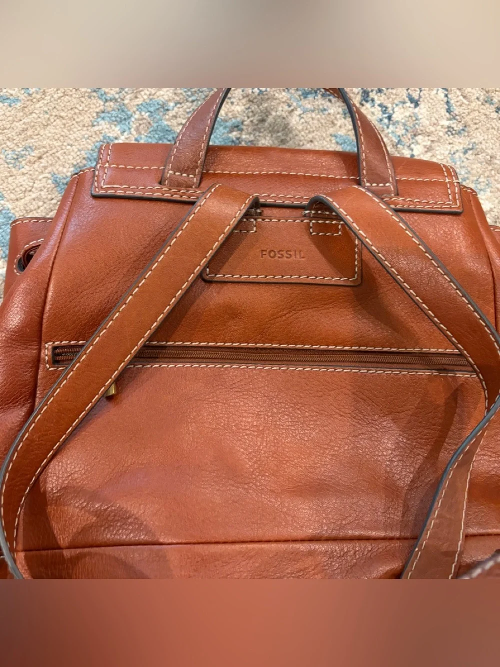 Fossil luna leather