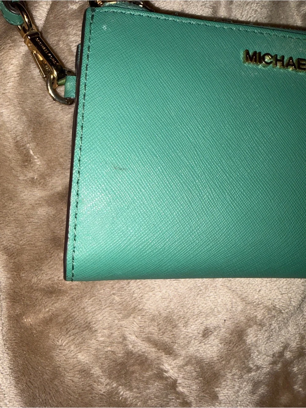 Michael Kors compact wristlet