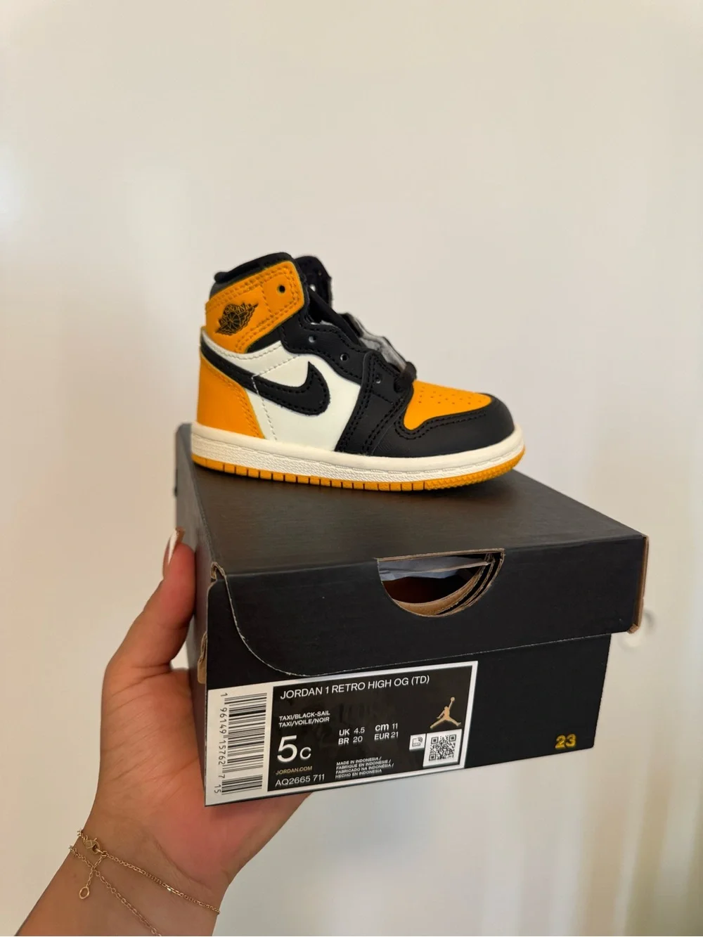 Jordan air 1 OG black / orange