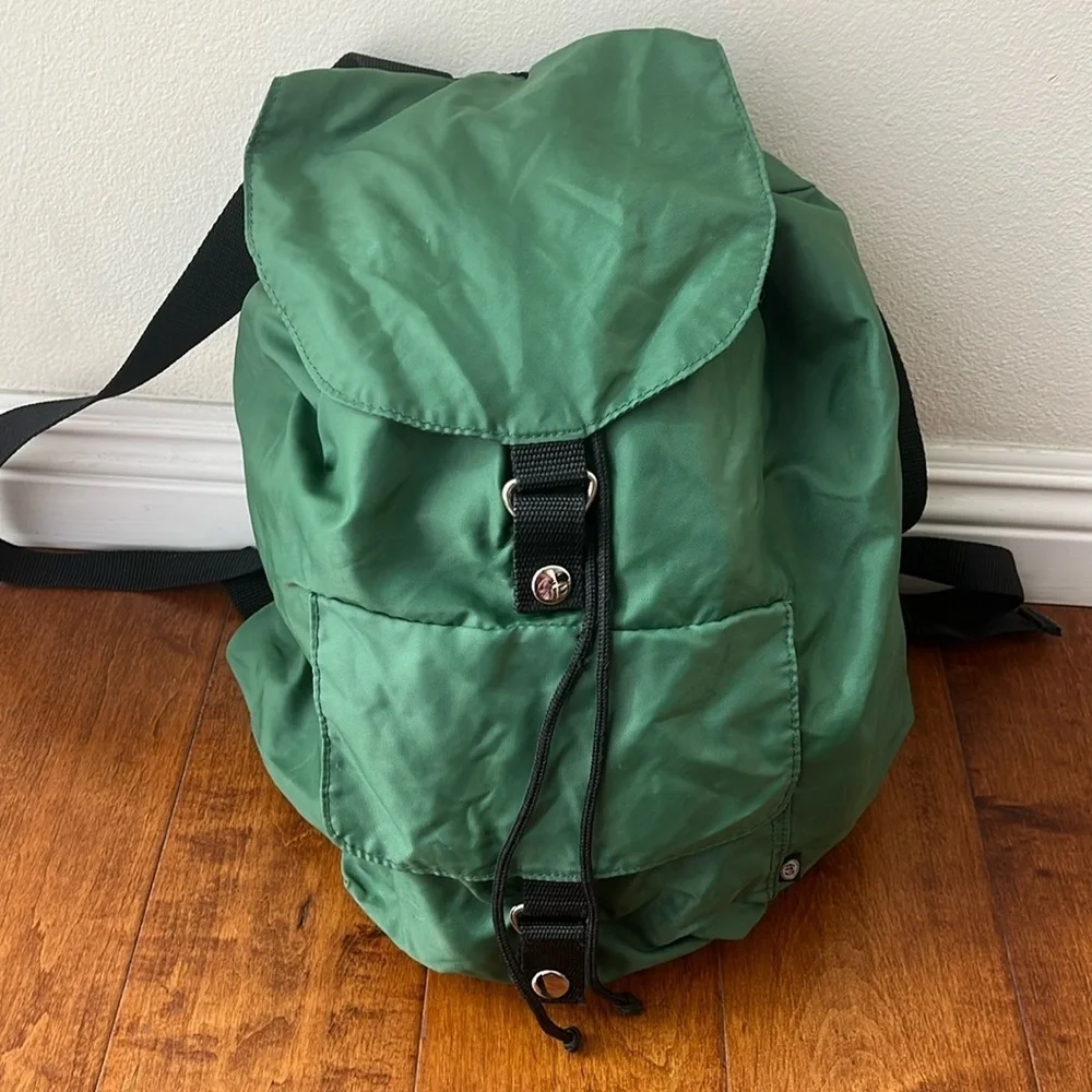 GAP green backpack
