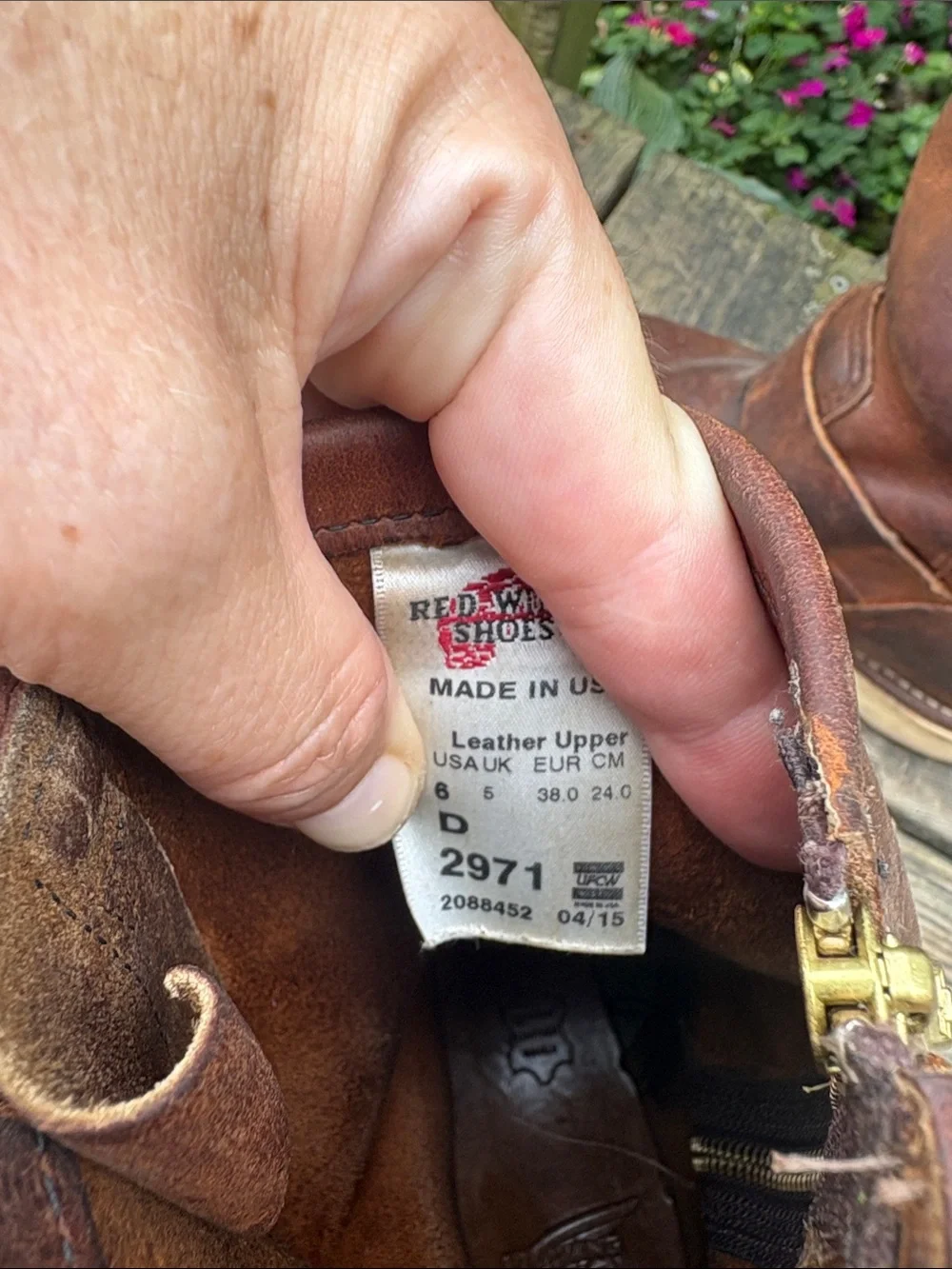 Red Wing Shoes sturdy leather