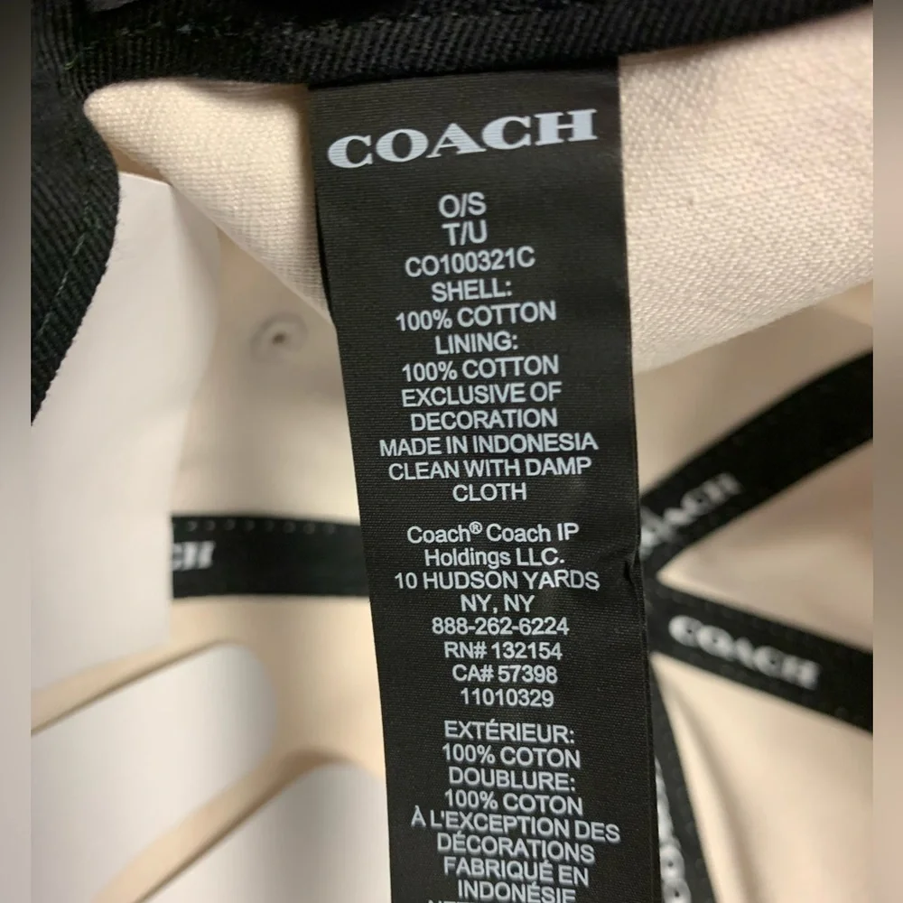 Coach first two