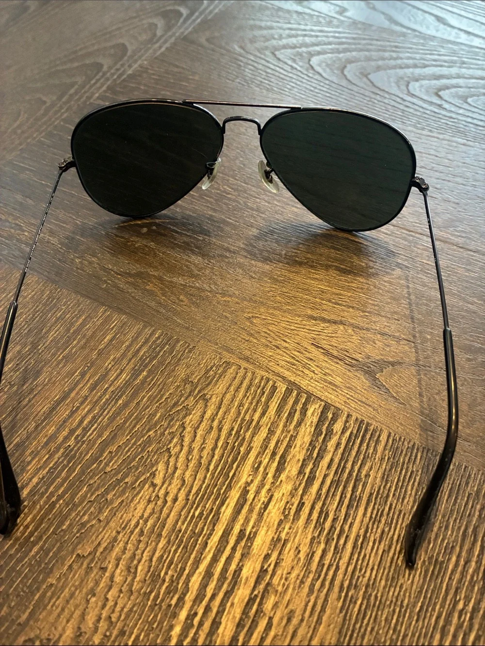 Ray-Ban Aviator Sunglasses in Black