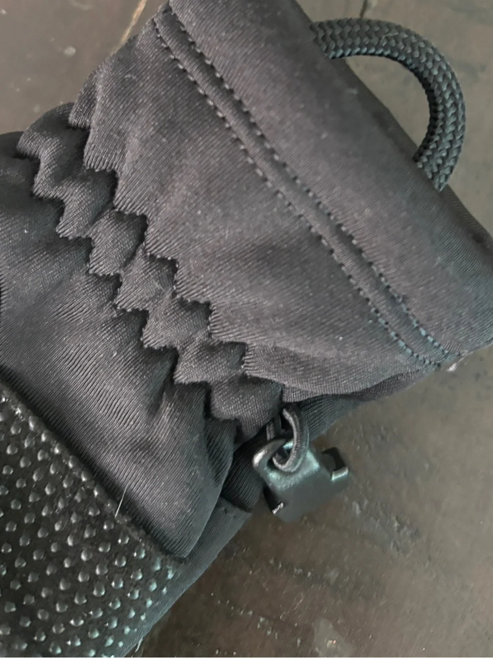 The North Face black kid’s face