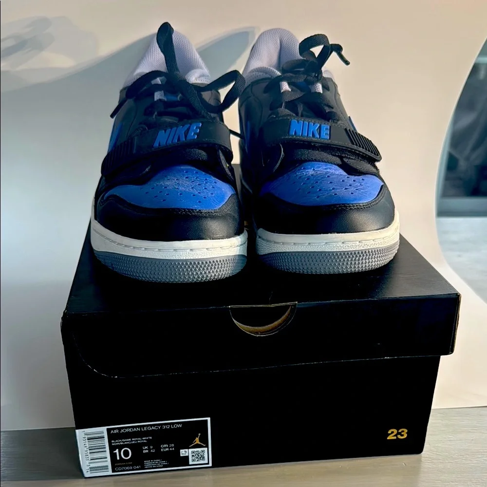 Nike Kids' Blue and Black Sneakers - Air Jordan Legacy 312 Low