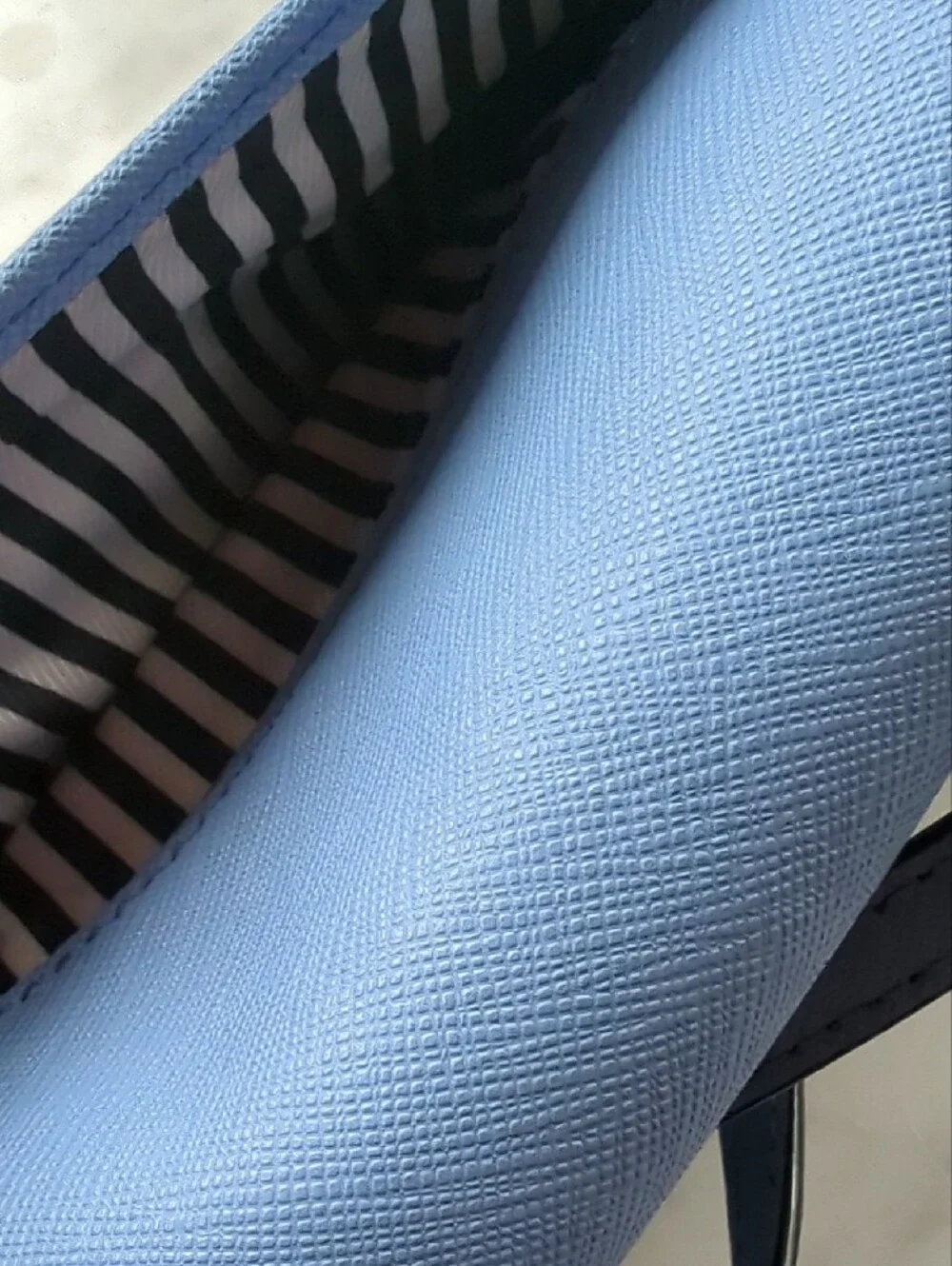 kate spade blue saffiano
