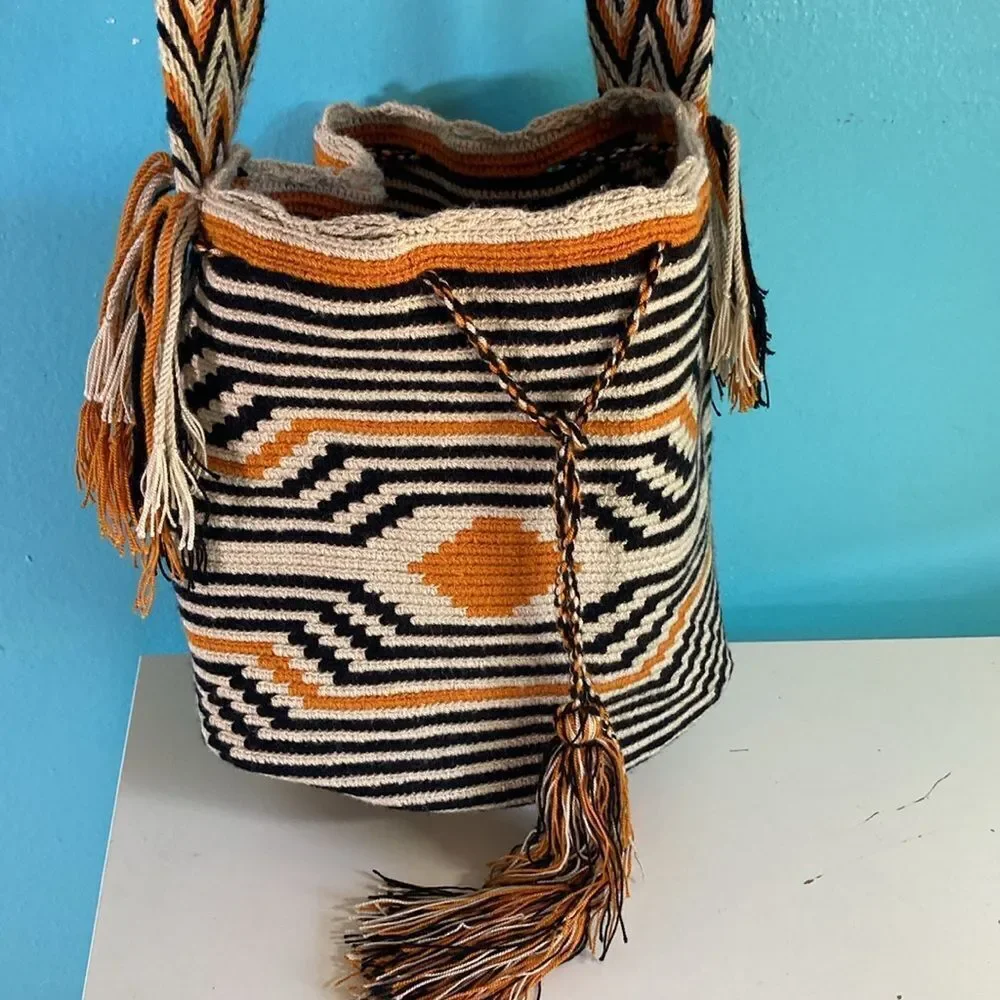 Wayuu Tribe tassel drawstring