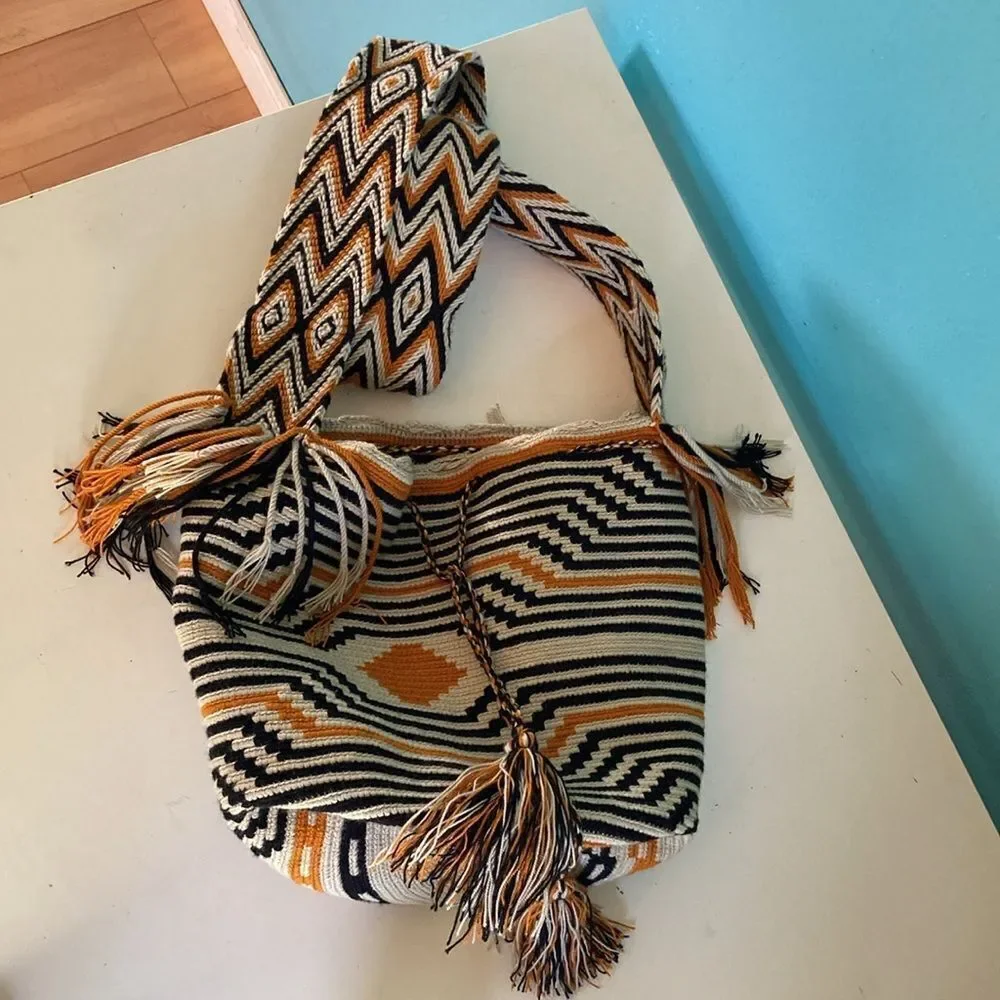 Wayuu Tribe tassel drawstring