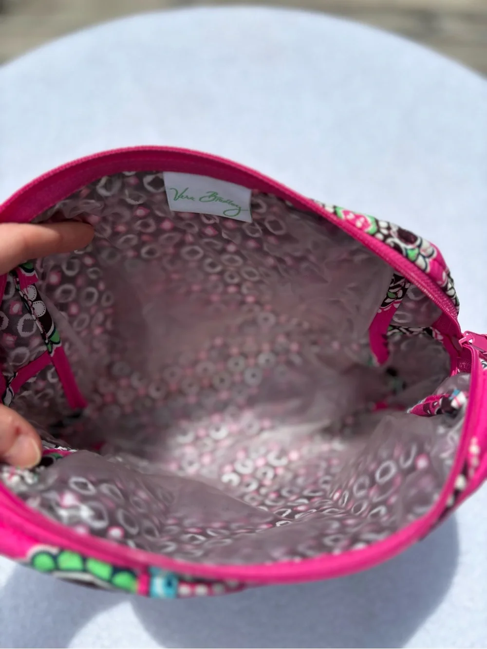 Vera Bradley interior plastic