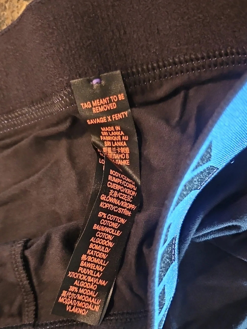 Savage X Fenty black medium