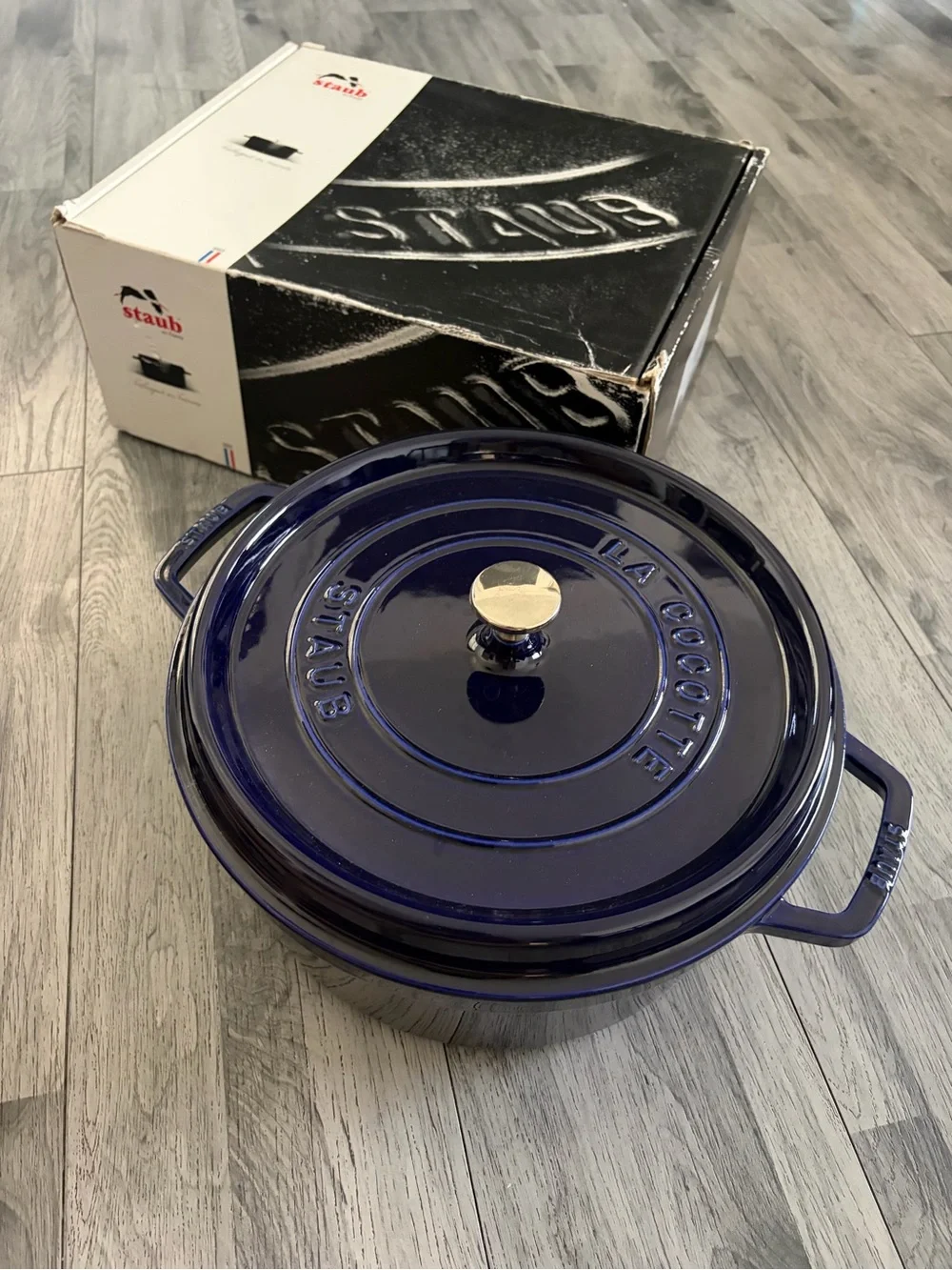 Staub enameled cast
