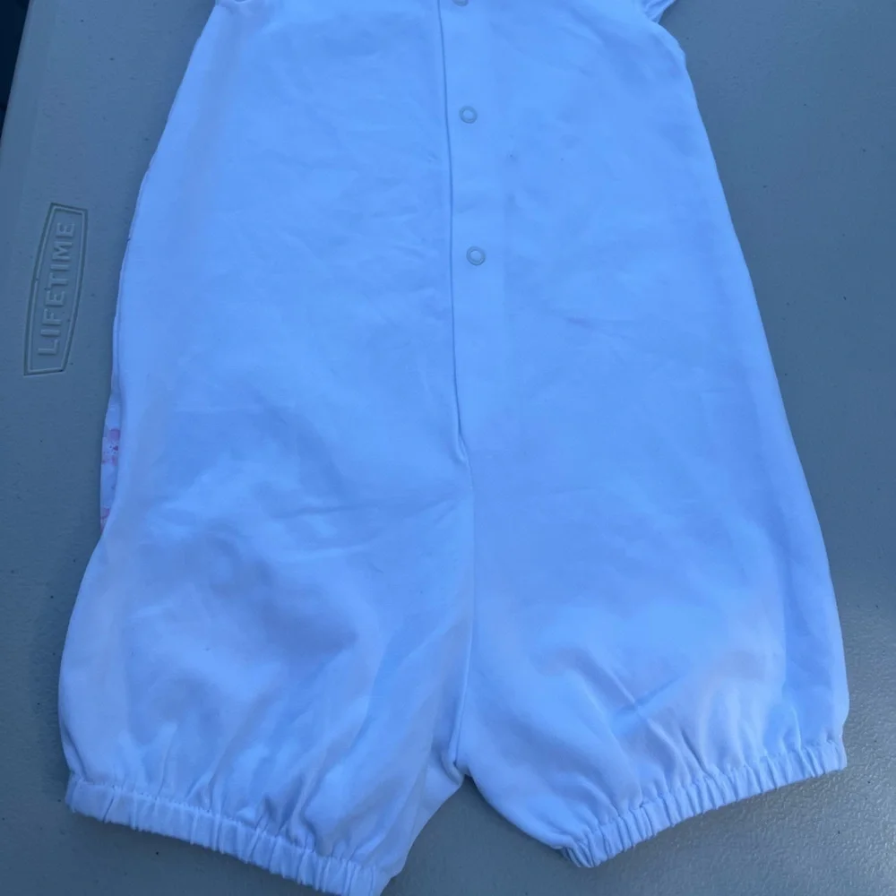 Mayoral Pink and White Nightgown Pajamas NWT Color White 12 Months Newborn Onsie