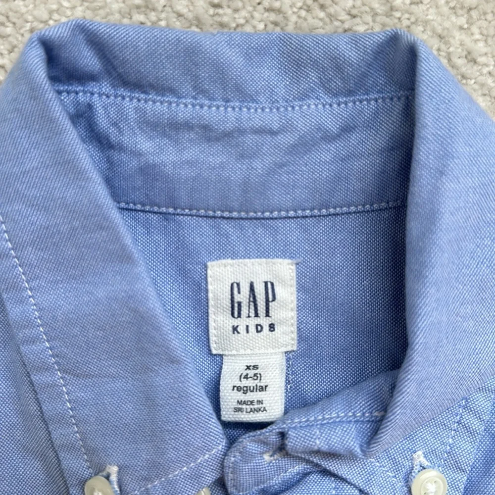 GAP Boys’ Blue Dress Shirt