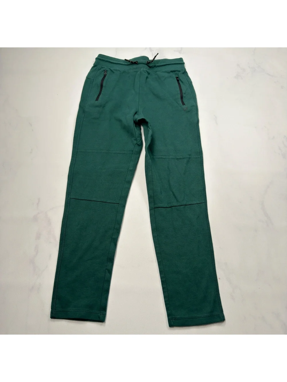 GapFit Sweatpants Green Zipper Pockets Drawstring - Boys XL Husky