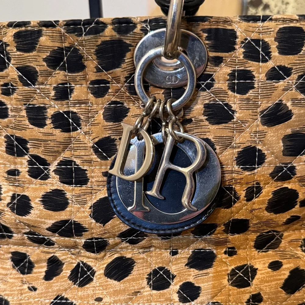 Dior structured satchel