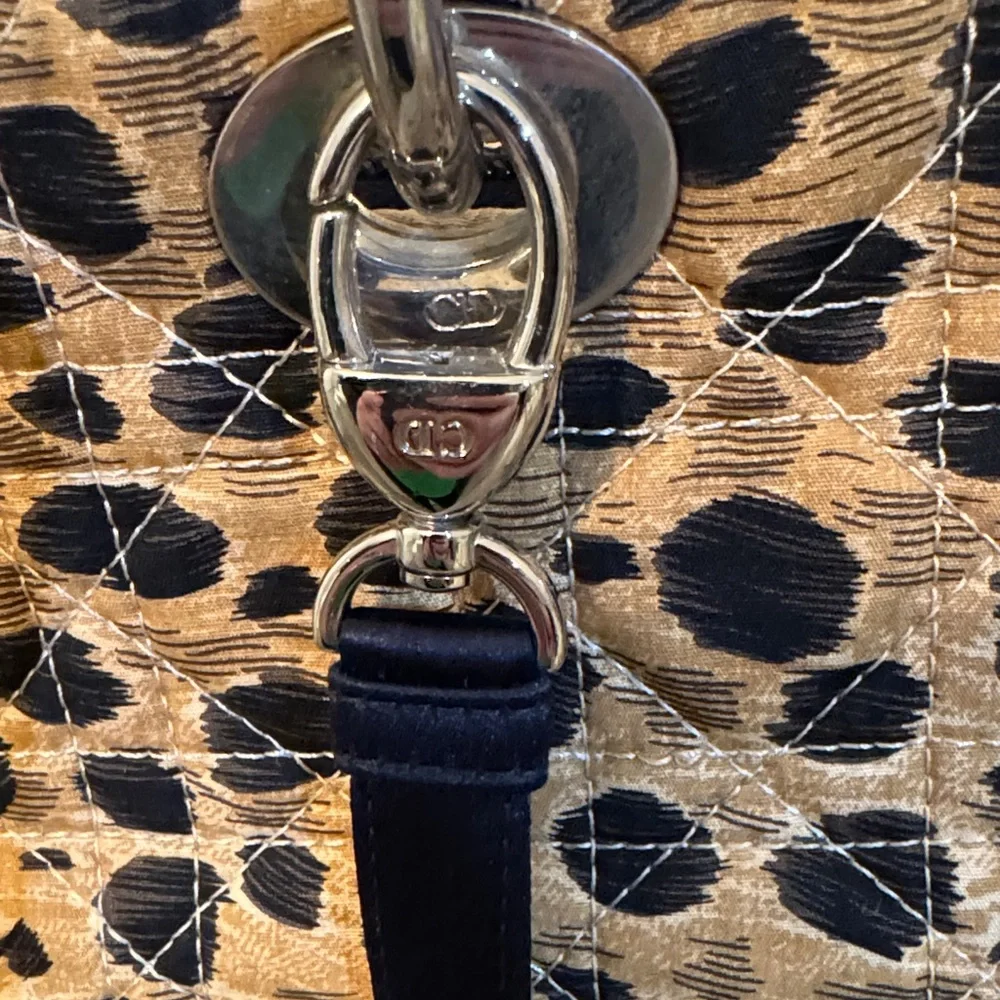Dior structured satchel