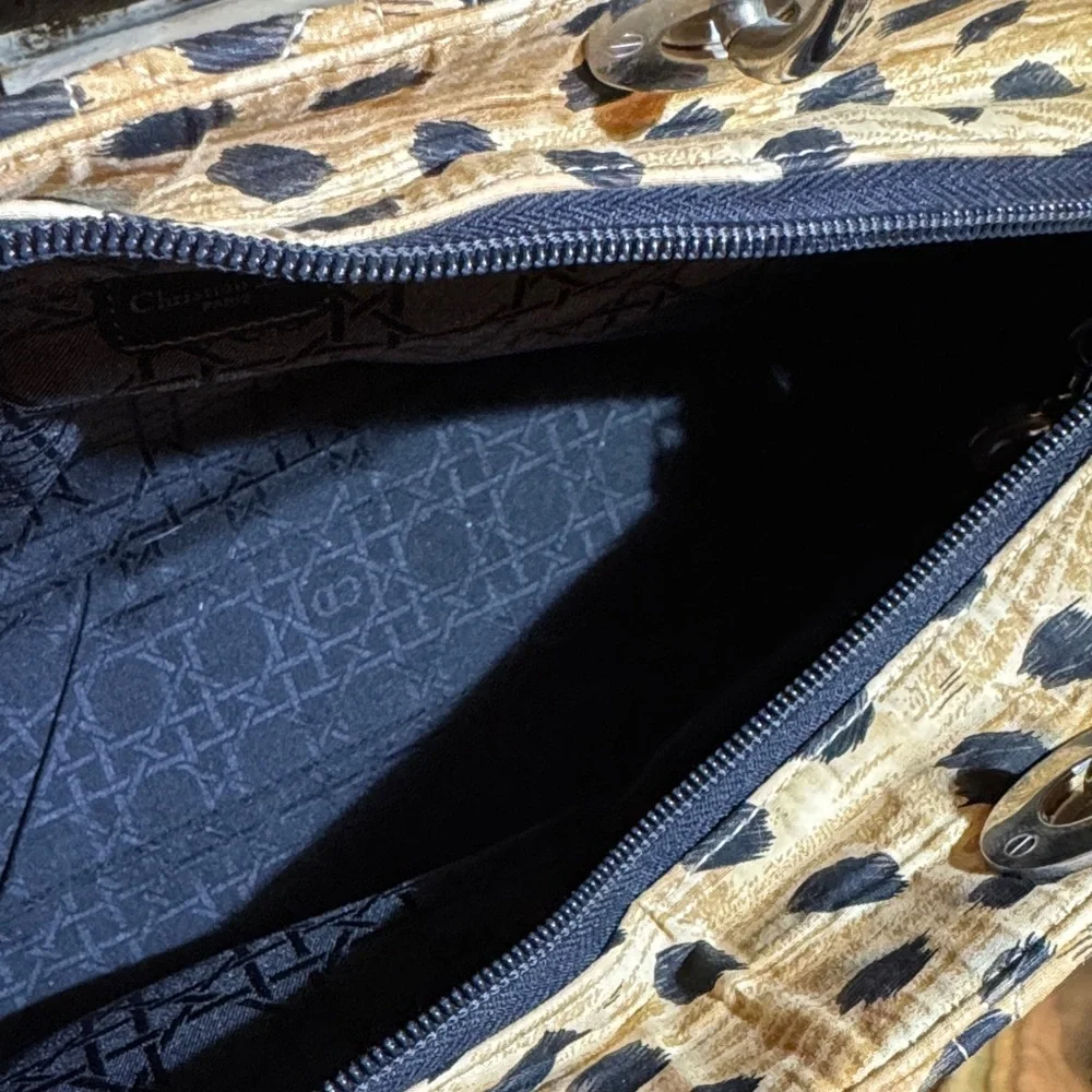 Dior structured satchel