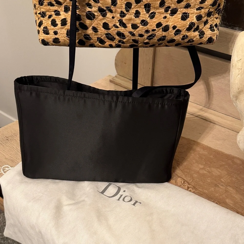 Dior structured satchel