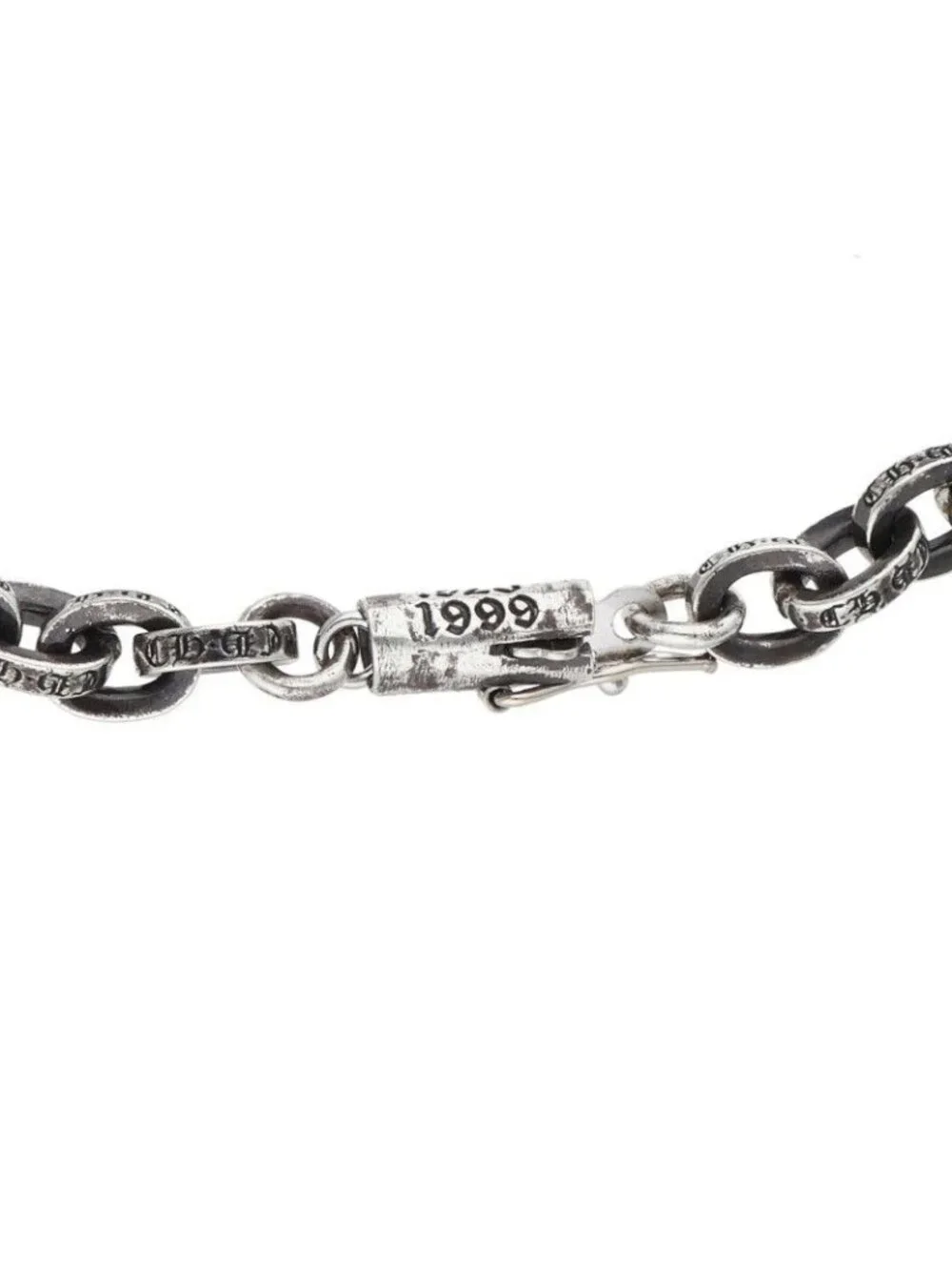 Chrome Hearts Paper Chain Silver Bracelet