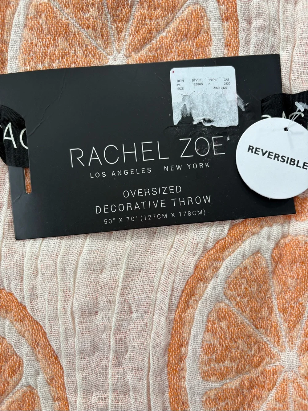 Rachel Zoe motif trim