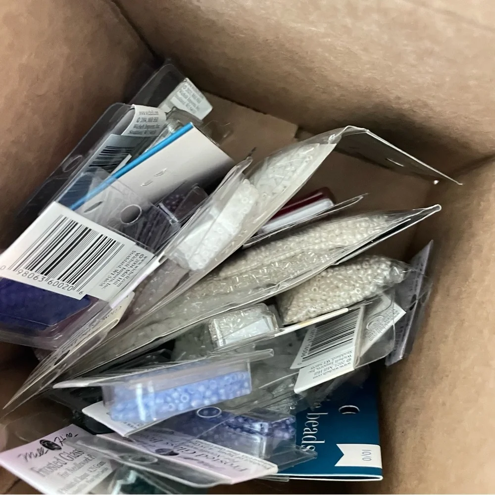 Mystery Box #5 Multicolor Seed & Bugle Beads Multiple Colors Sizes