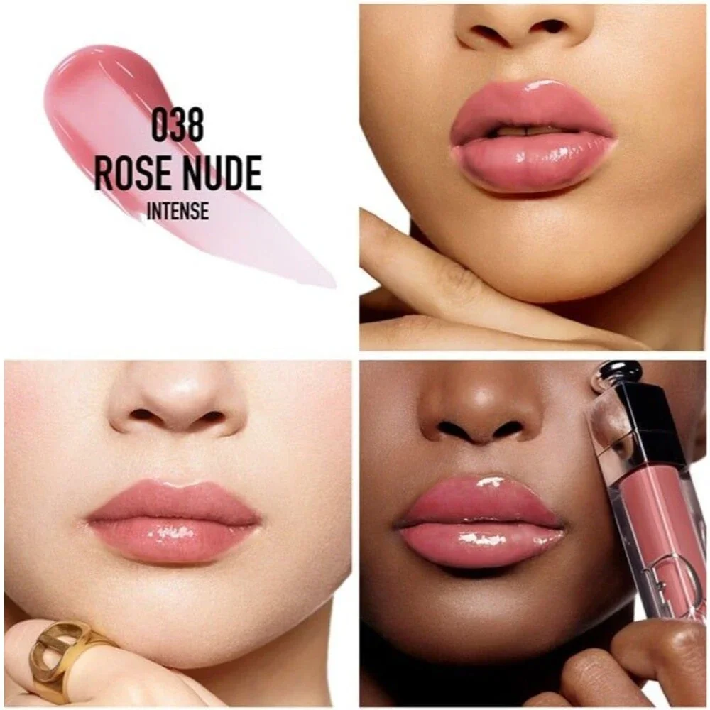 Dior Addict Lip Maximizer in 038 Rose Nude Authentic Brand New in Box Full Size