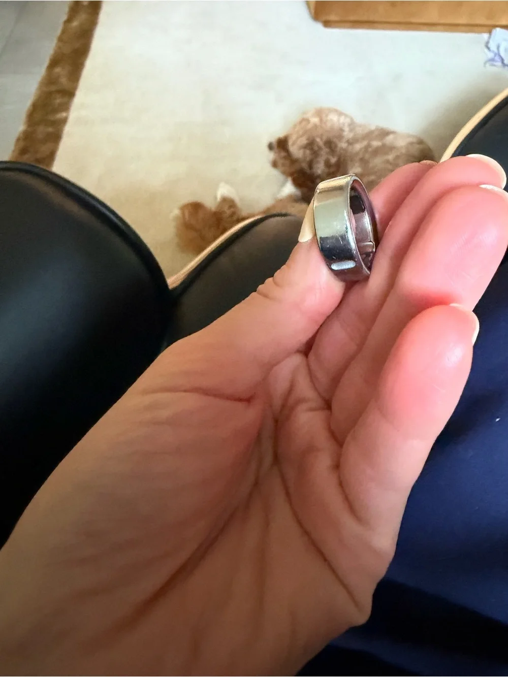 Oura rings shown