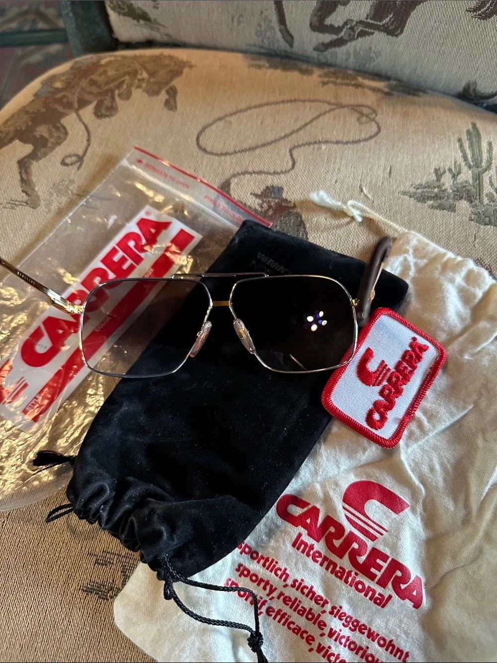 Carrera 130 vintage gold