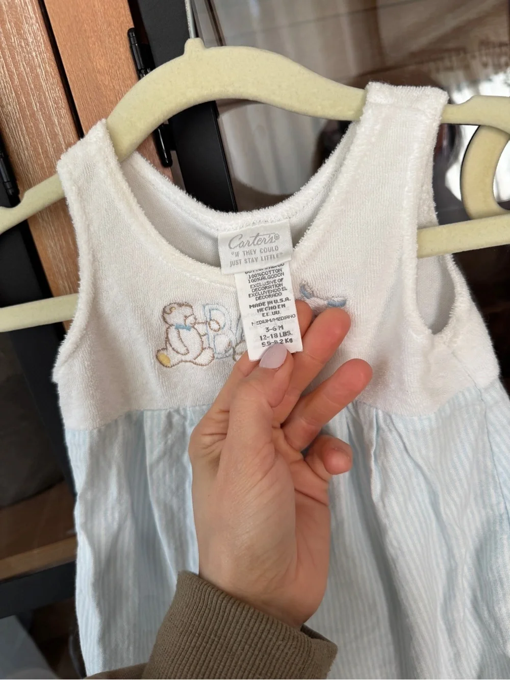 Carters size months