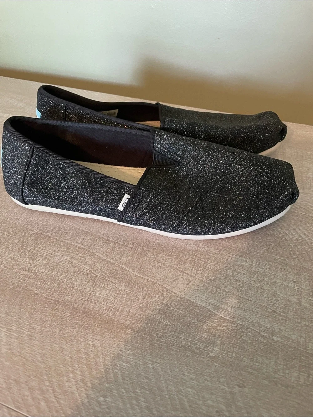 Toms slip loafers