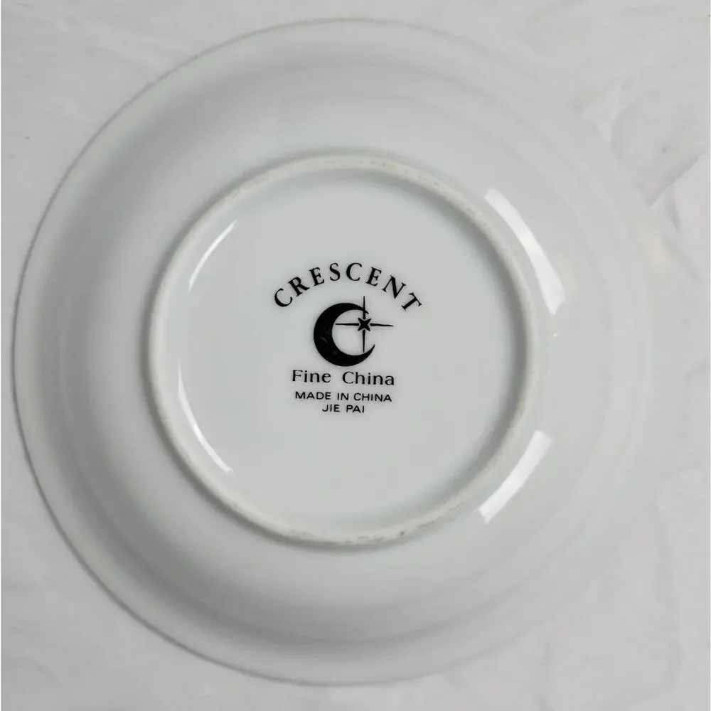 Crescent white ceramic