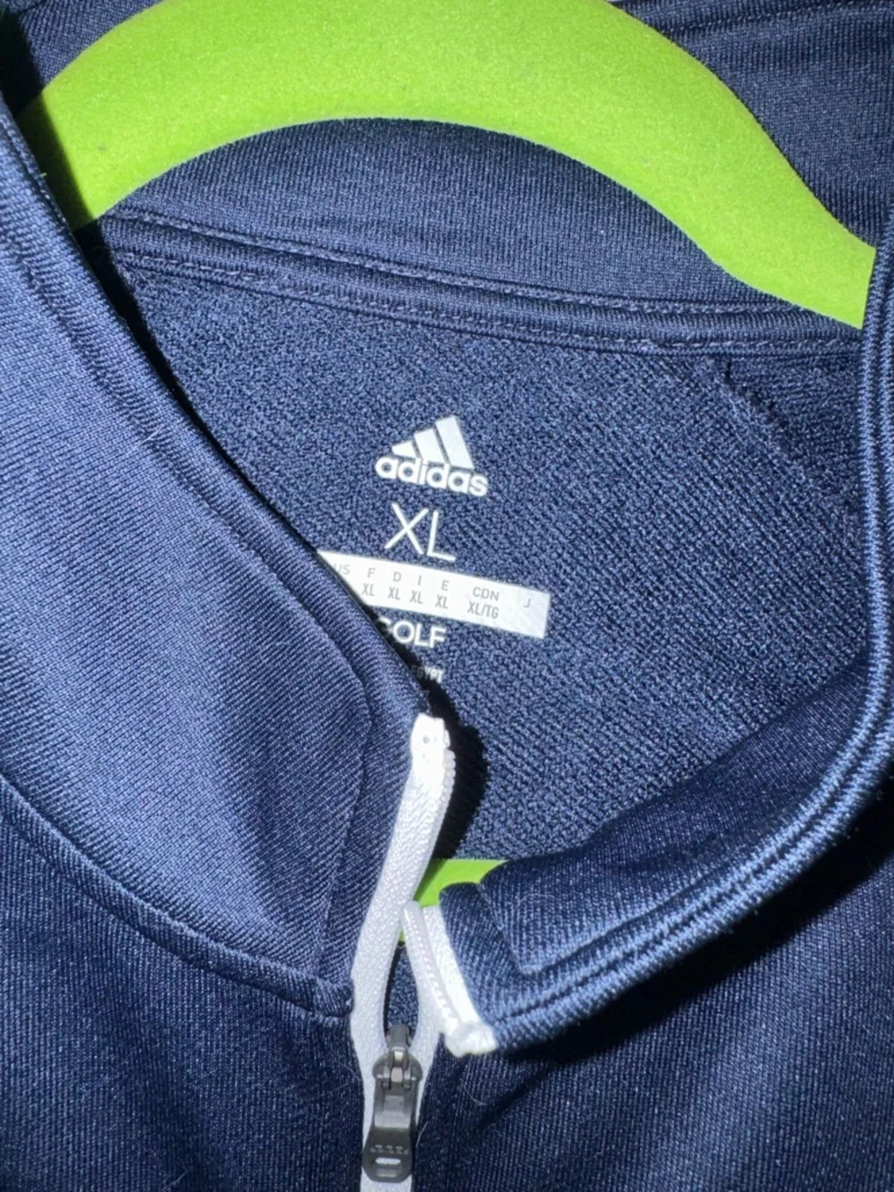 adidas zipper sleeve