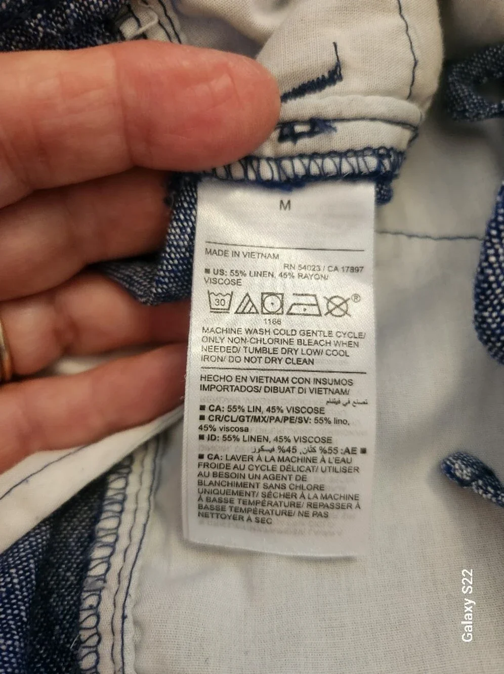 Old Navy comfortable blue