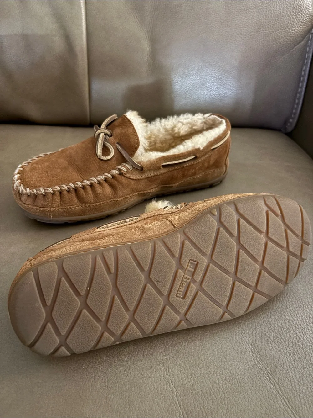 L.L. Bean soft brown