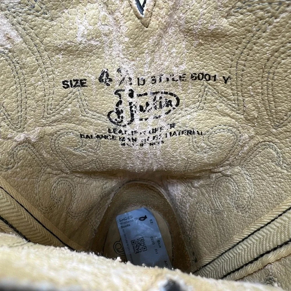 Justin Boots justin western