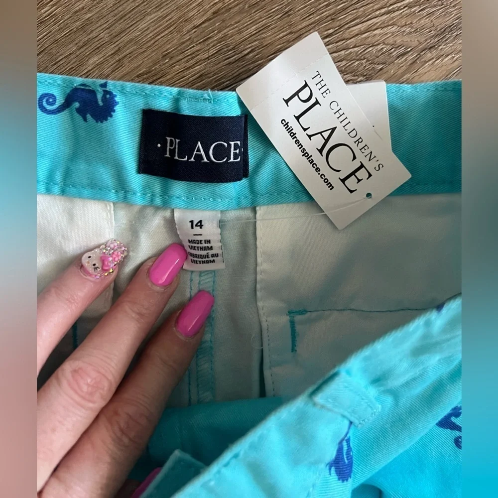 The Childrens Place turquoise shorts
