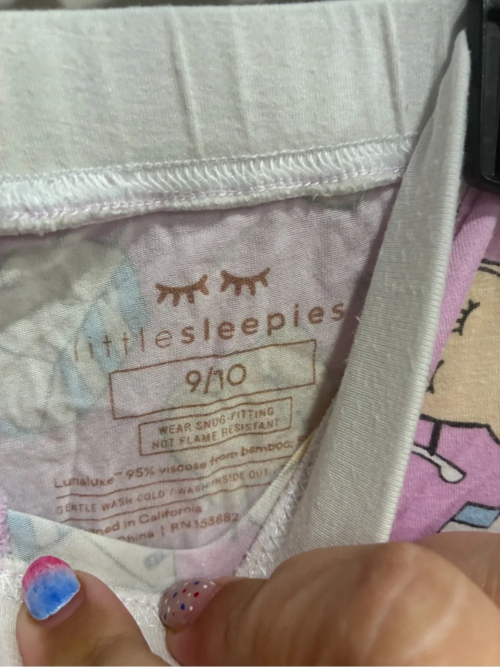 Little Sleepies comfort soft elastic