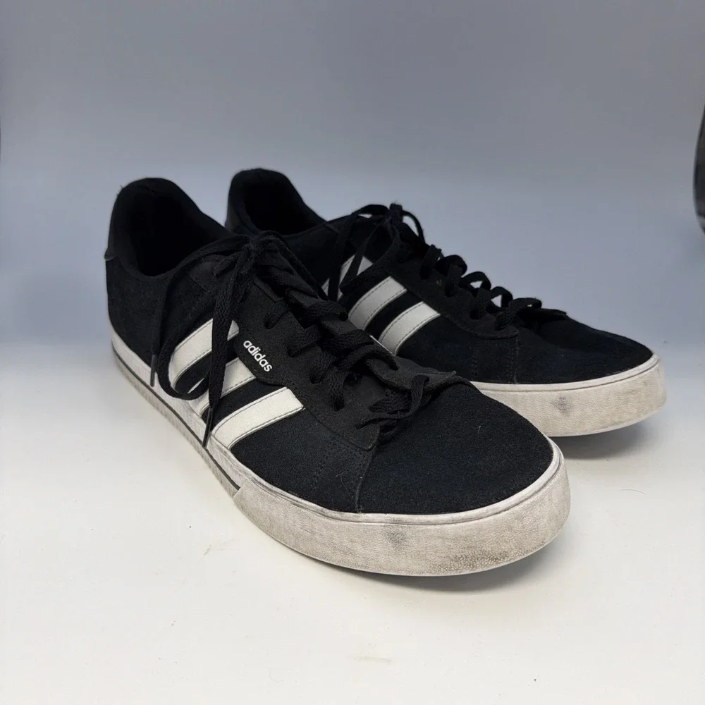Adidas Men's Daily 3.0 Translucent Outsole Sneakers Size 13 Black