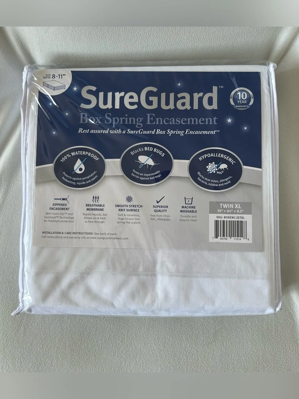 Sureguard nwt twin