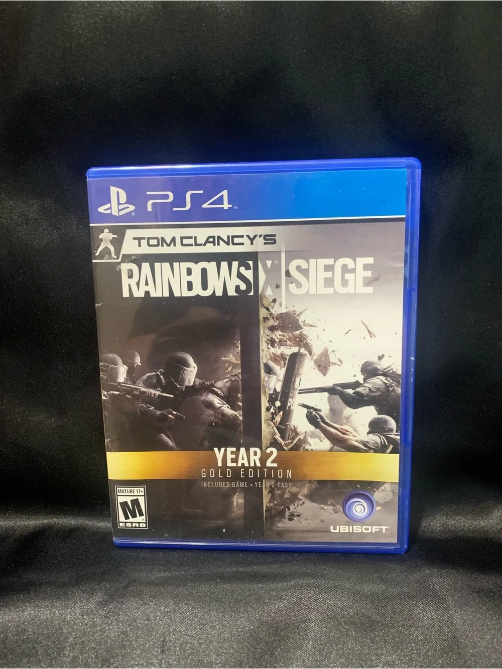 Tom Clancy’s RAINBOW SIX SIEGE Year 2 Gold Edition PS4 Video Game Rated M EUC