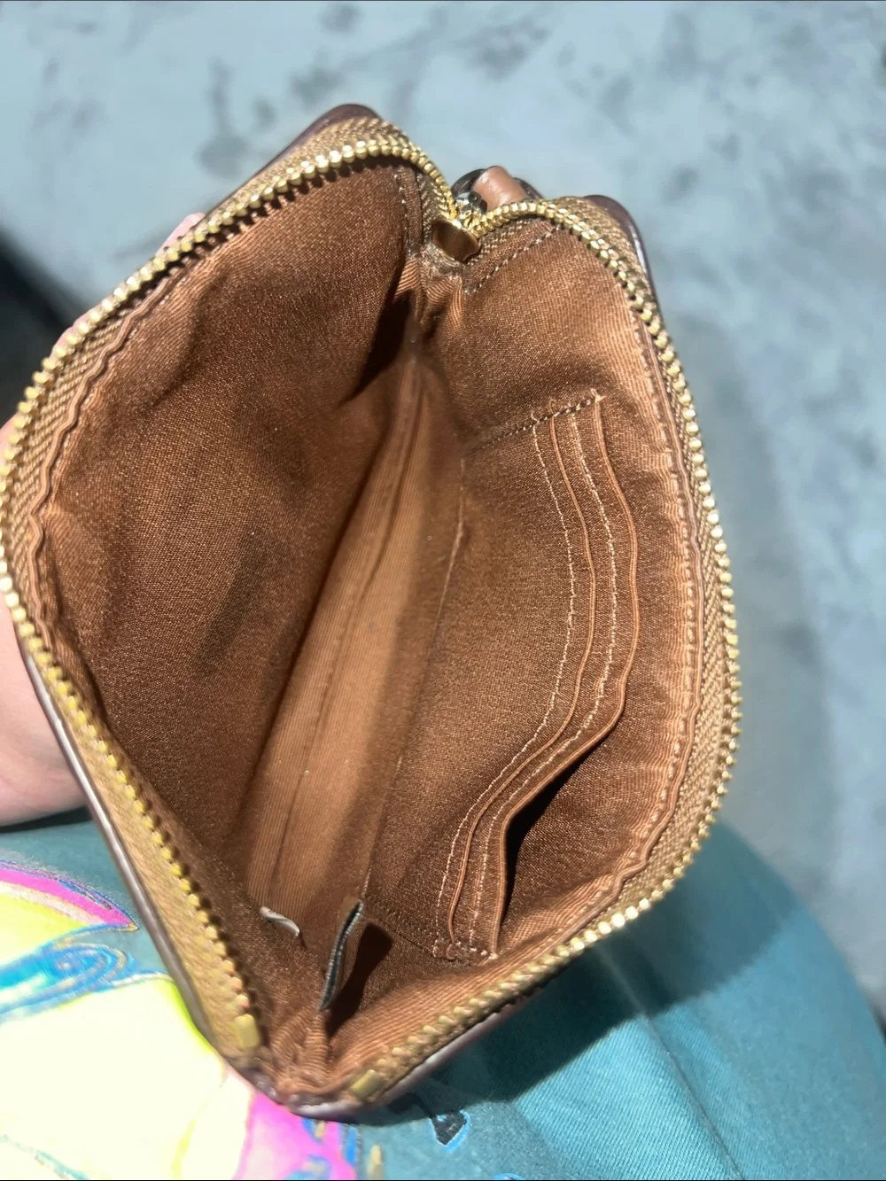 Coach classic wristlet