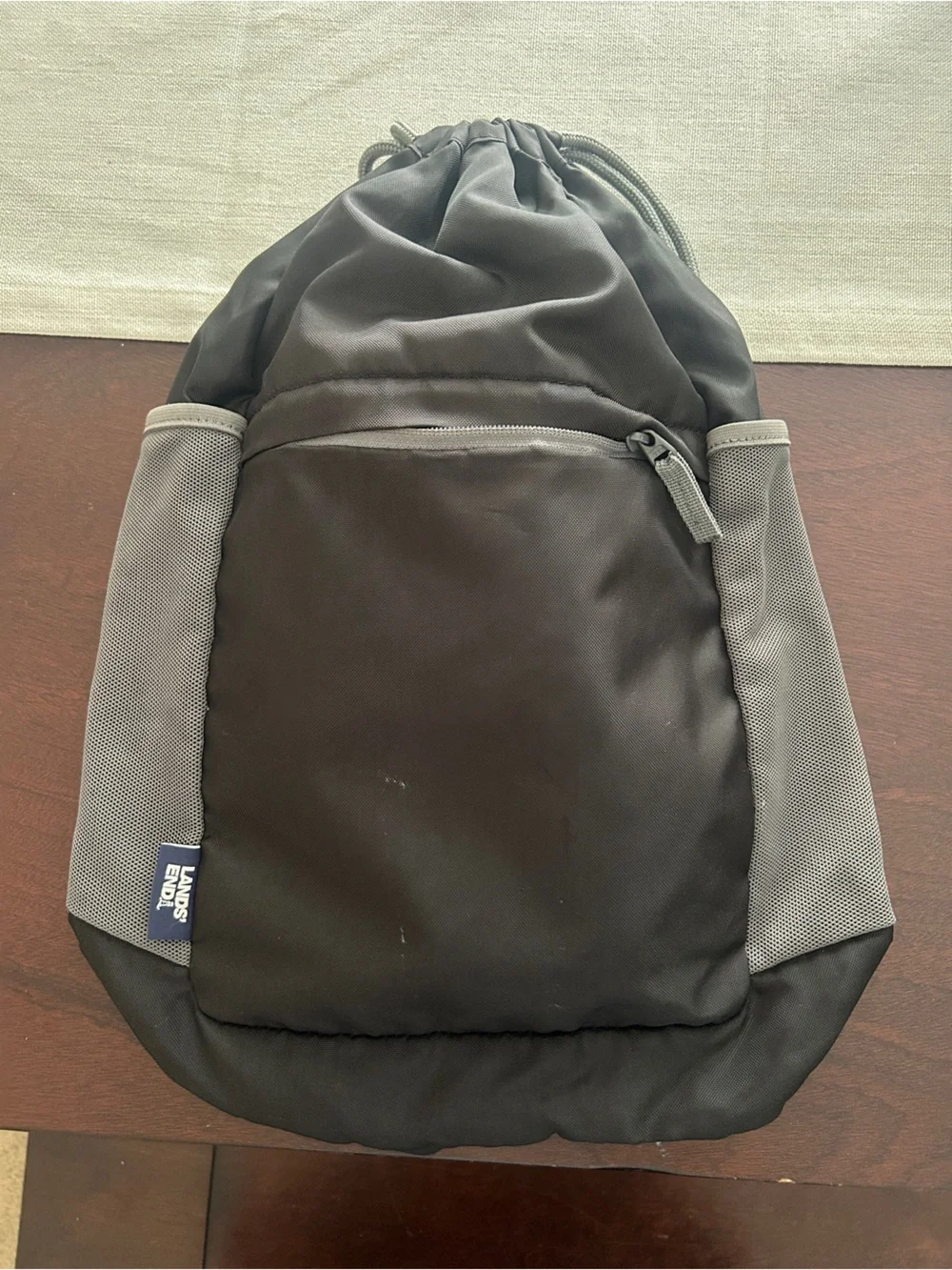 Lands End compact drawstring