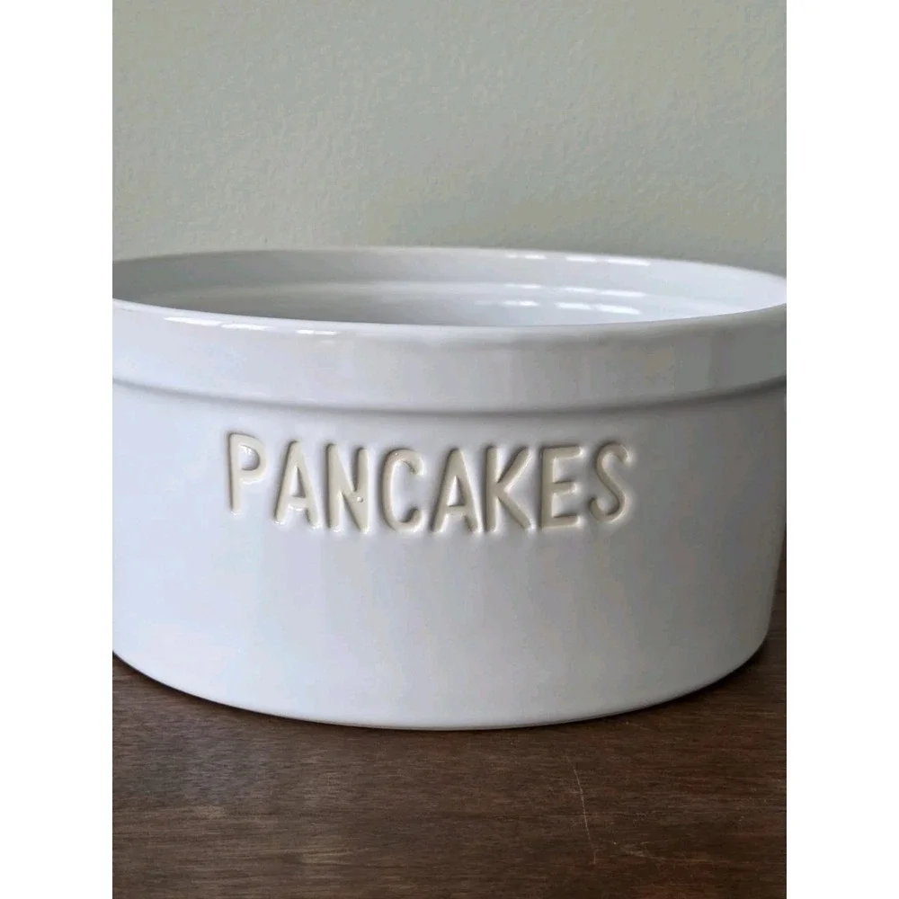 Williams‎ Sonoma Ceramic Pancake Warmer/Bowl Does NOT Include Lid