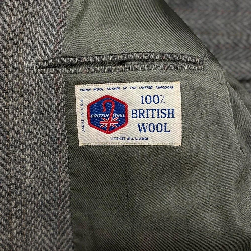 british wool vintage 70s